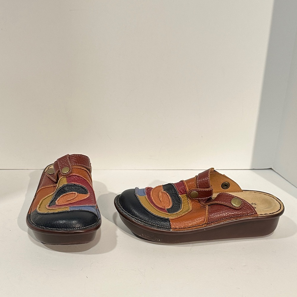 Spring Step Leather Clog